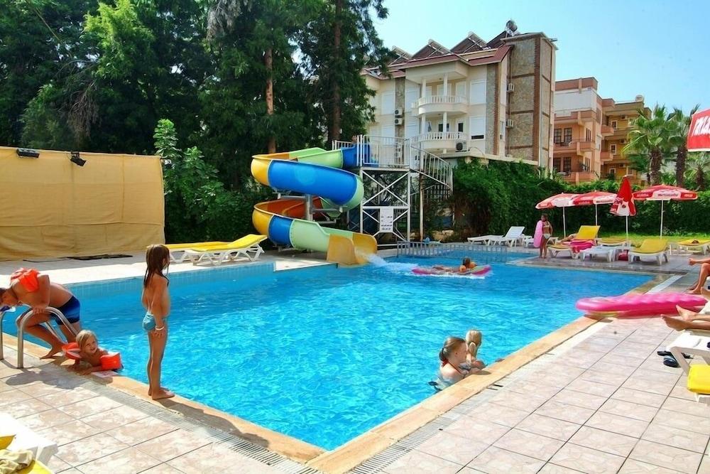 Hedef Kleopatra Golden Sun Hotell Alanya Exteriör bild