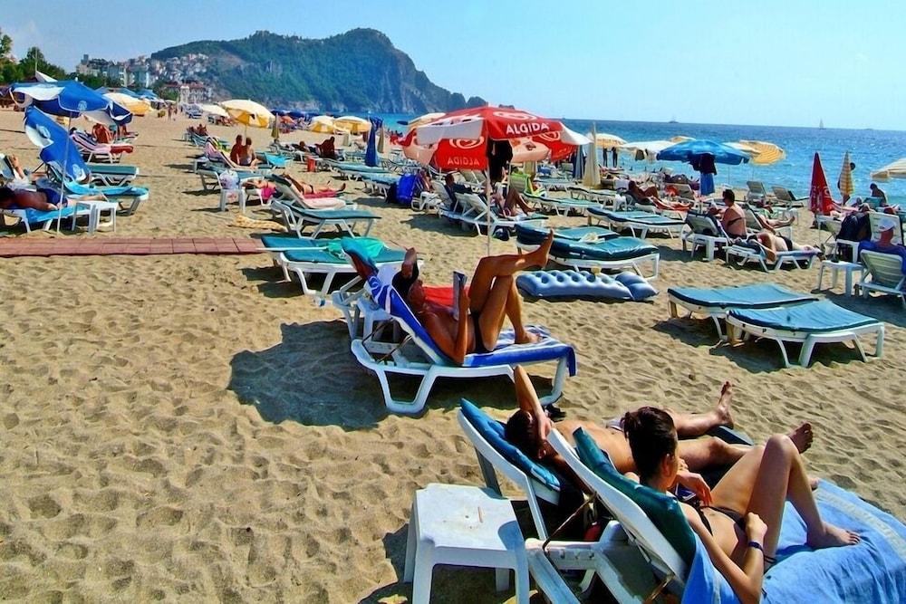 Hedef Kleopatra Golden Sun Hotell Alanya Exteriör bild