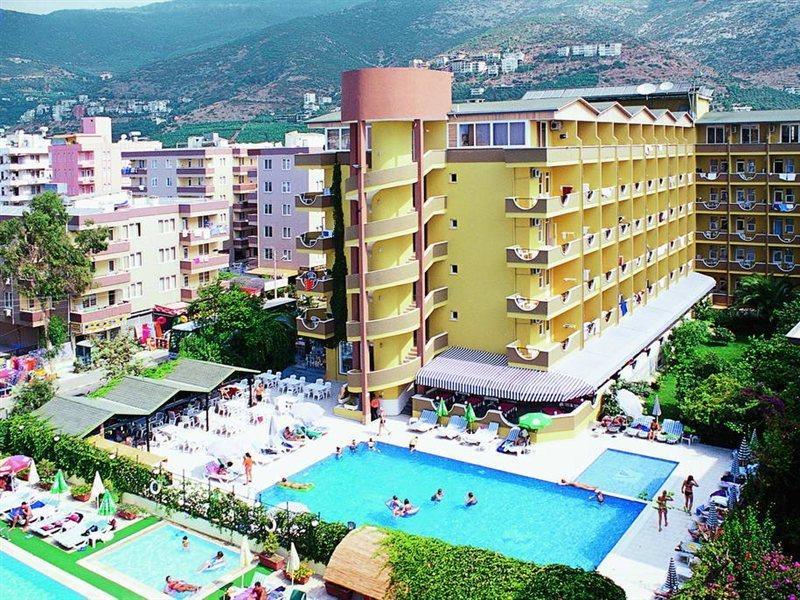 Hedef Kleopatra Golden Sun Hotell Alanya Exteriör bild
