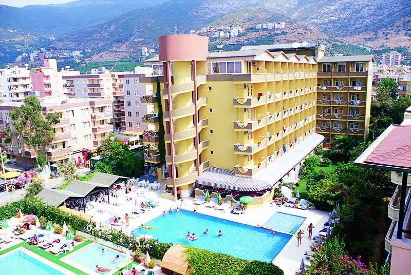 Hedef Kleopatra Golden Sun Hotell Alanya Exteriör bild